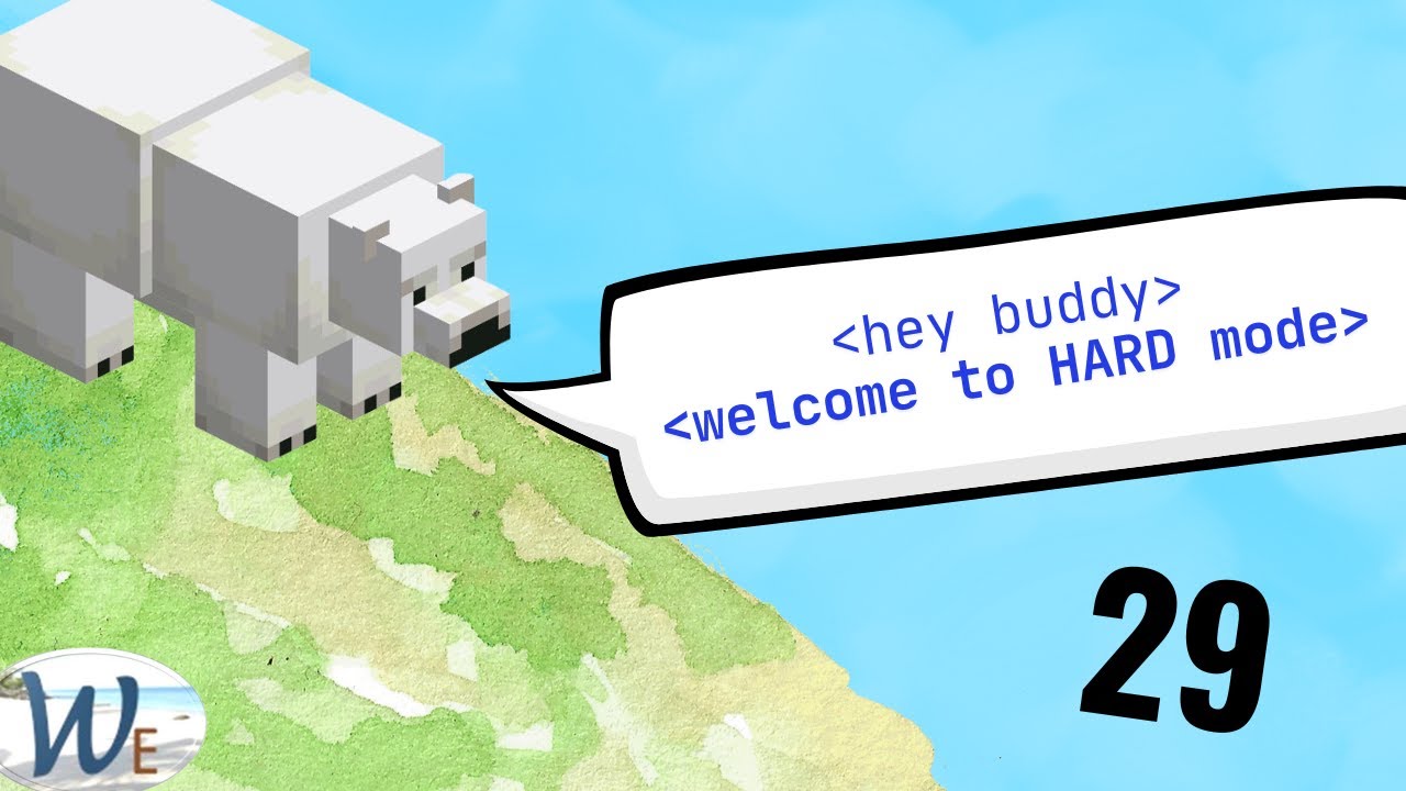 Minecraft Series on Vanilla Hard Mode (Ep. 29 no commentary)