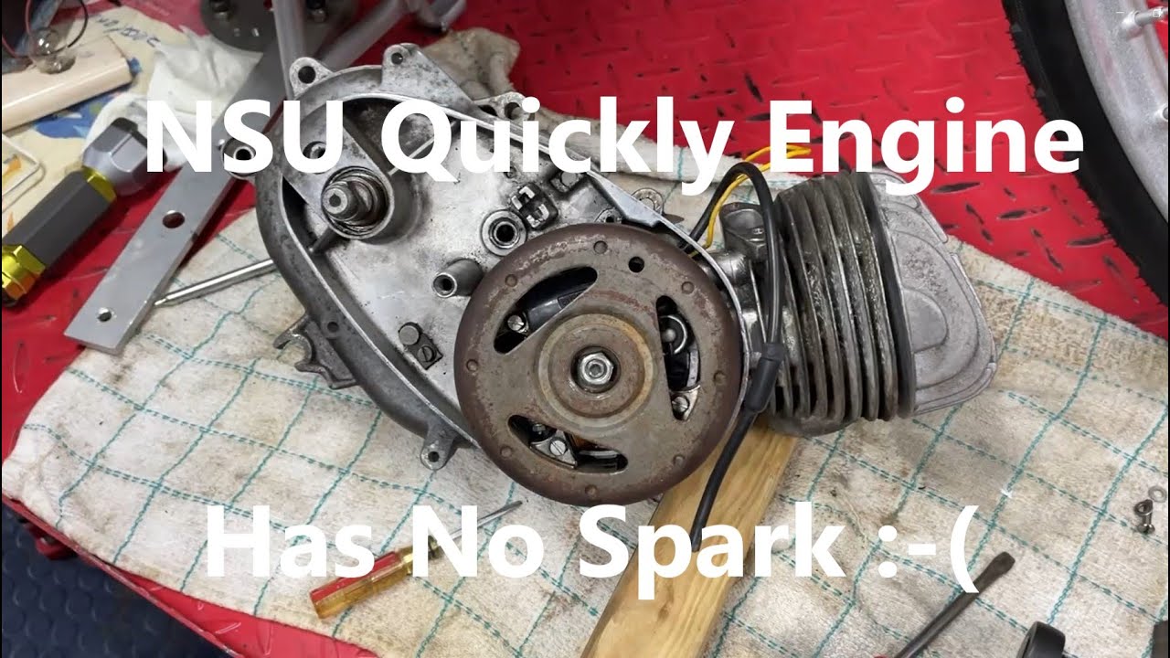 NSU Quickly Moped Magneto has no spark. Can I fix it ?
