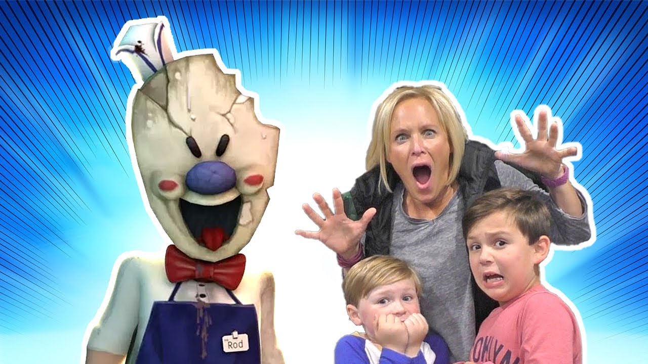 Ice Scream Game Freeze Tag - Will Rod the Scary Ice Cream Man Get Us?