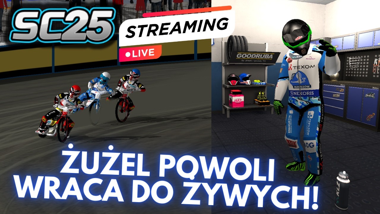 FANI ŻUŻLA BUDZIMY SIĘ! Kariera w Speedway Challenge 2025!