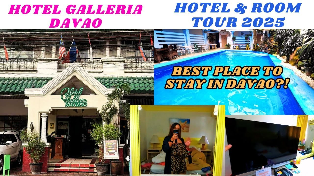 HOTEL GALLERIA DAVAO |  WHERE TO STAY IN DAVAO?! | HOTEL & ROOM TOUR 2025 | OK BA MAG STAY DITO?!