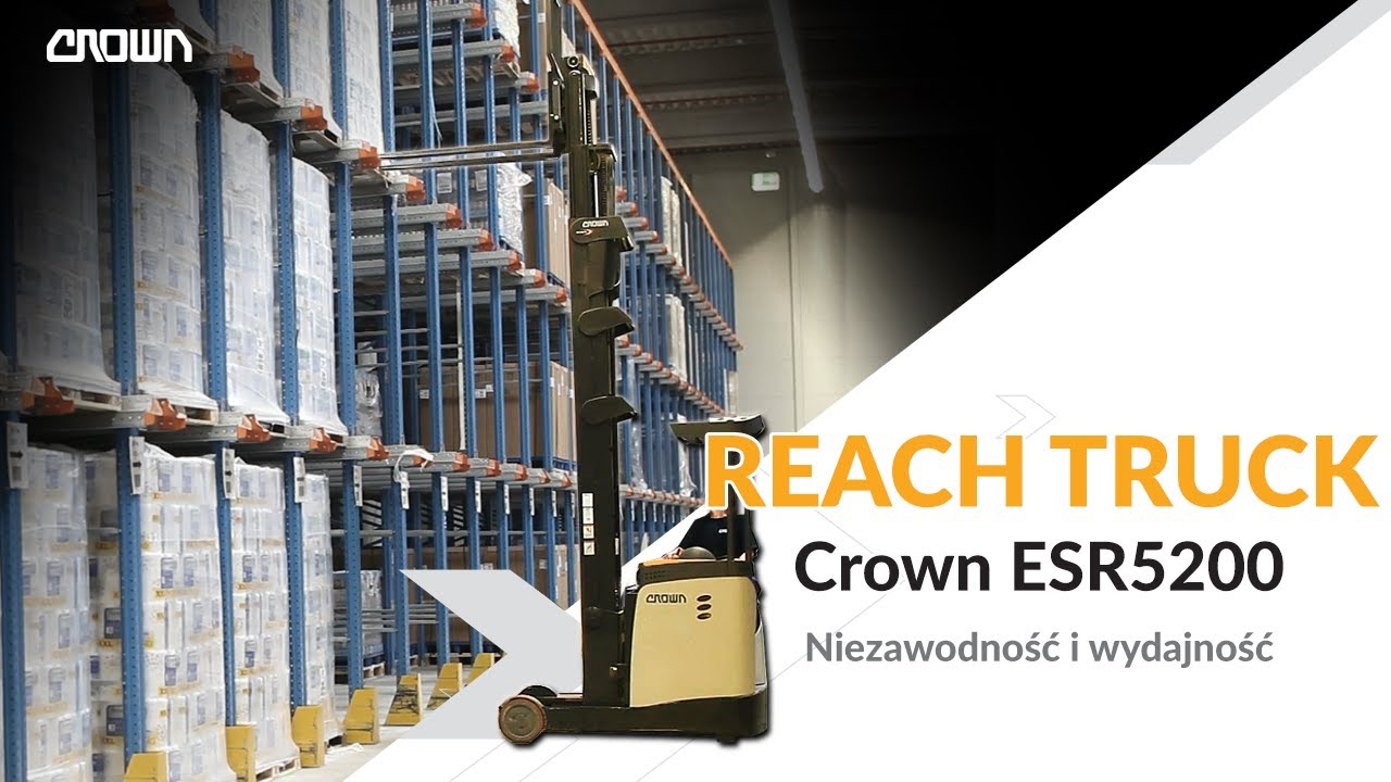 Crown ESR – wózek Reach Truck
