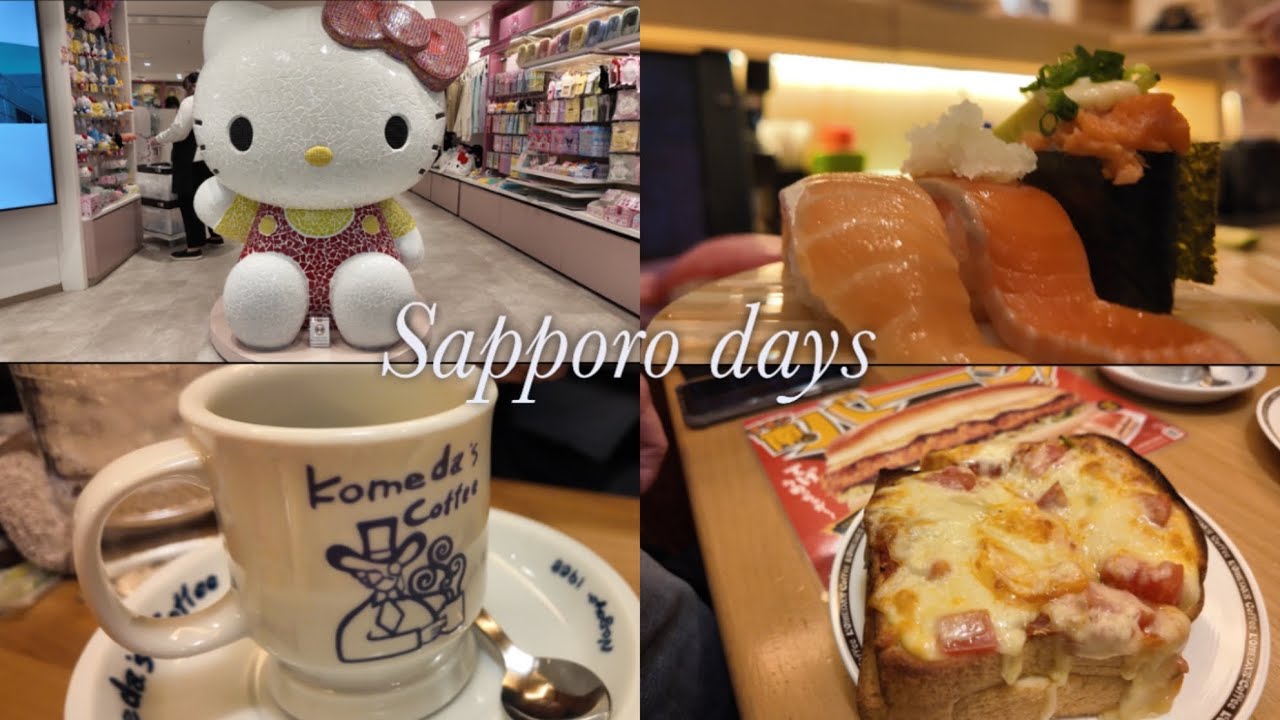Sapporo days: Food, bakeries, and Sanrio adventures