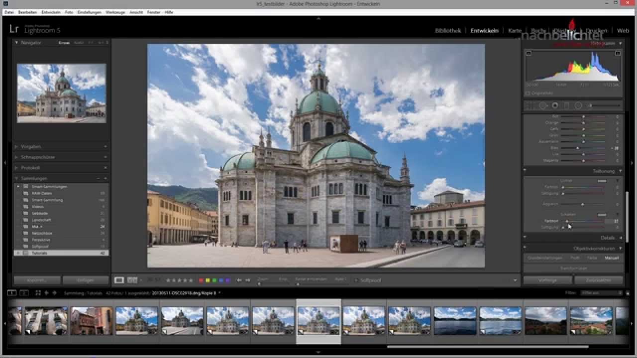 Adobe Lightroom 5 Praxisvideo 3 - Comer Dom