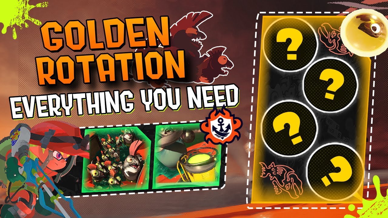 Everything You Need │ Golden Rotation │ Marooner's Bay - Splatoon 3 Salmon Run Next Wave