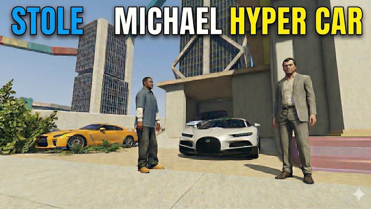 INDIAN BIKE DRIVING 3D FRANKLIN STOLE MICHAEL HYPER CAR INDIAN BIKE DRIVING 3D STORY #gaming 