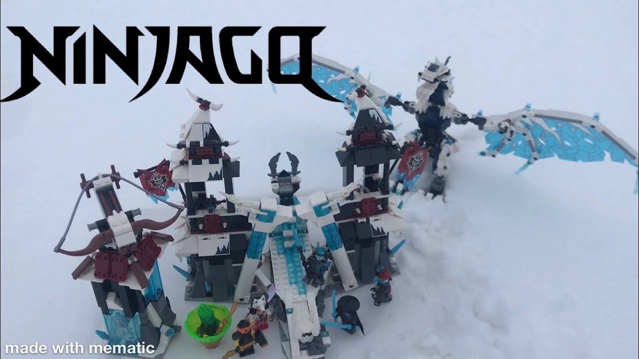 Lego Ninjago Season 11: Ice Chapter Castle of the Forsaken Ice Emperor set Review in the Snow!🥶