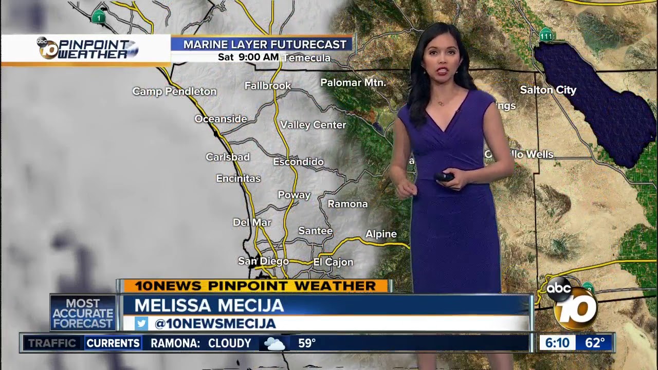 10News Pinpoint Weather for Sat. June 1, 2019