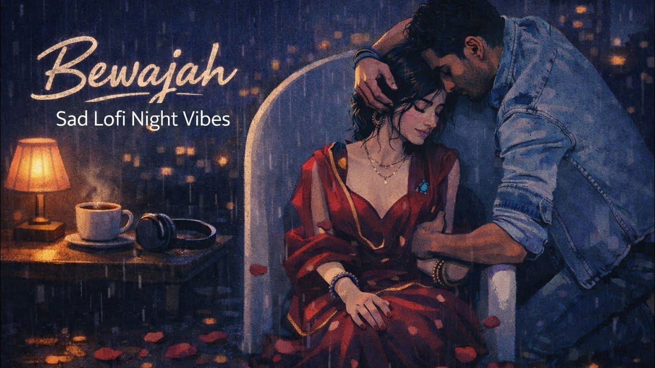 Bewajah💔 Lofi 🎧– Sanam Teri Kasam 🔥| Emotional Sad Song | Night Mood HEART TOUCHING 
