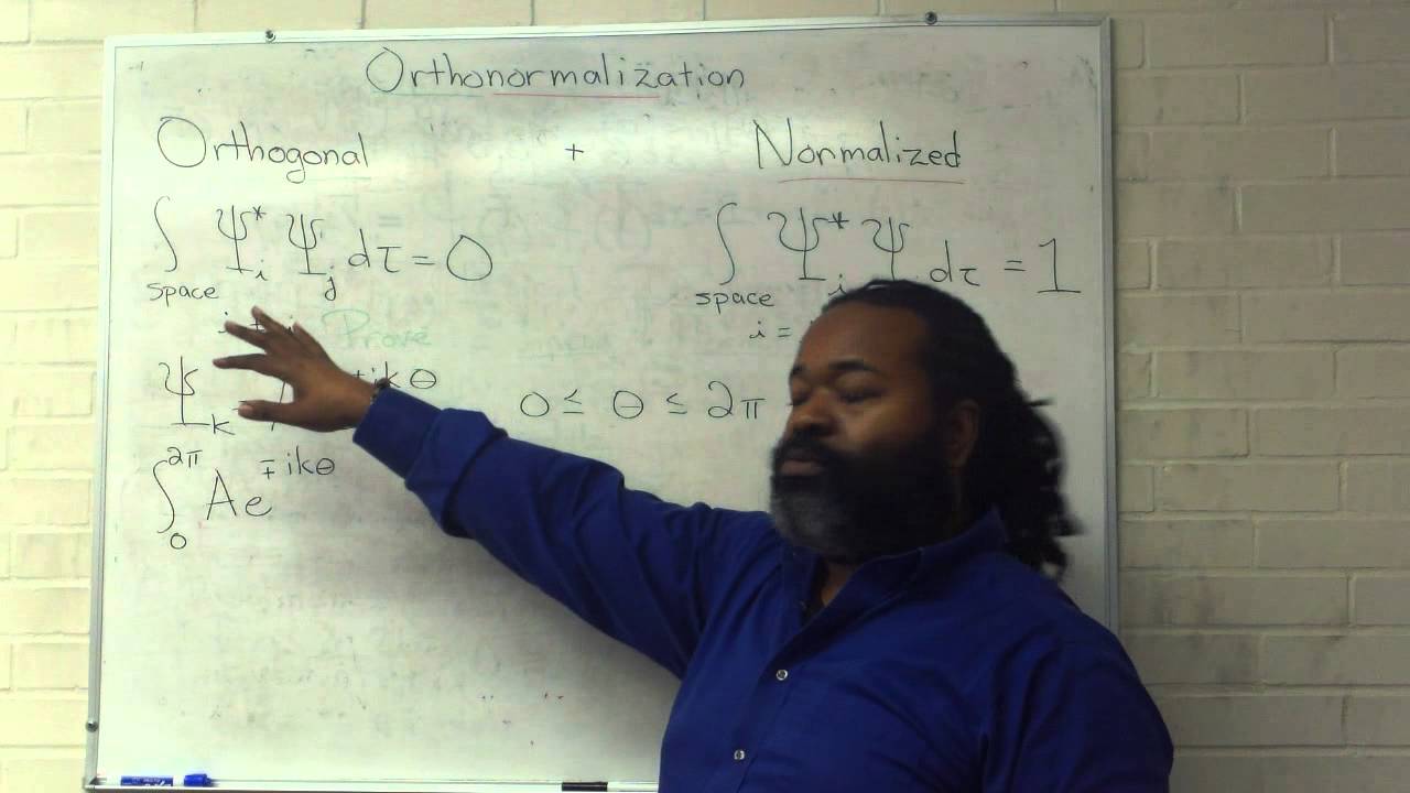 Orthonormalization