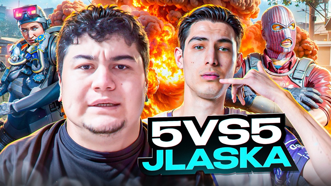 5 vs 5 Jlaska с подписчикми