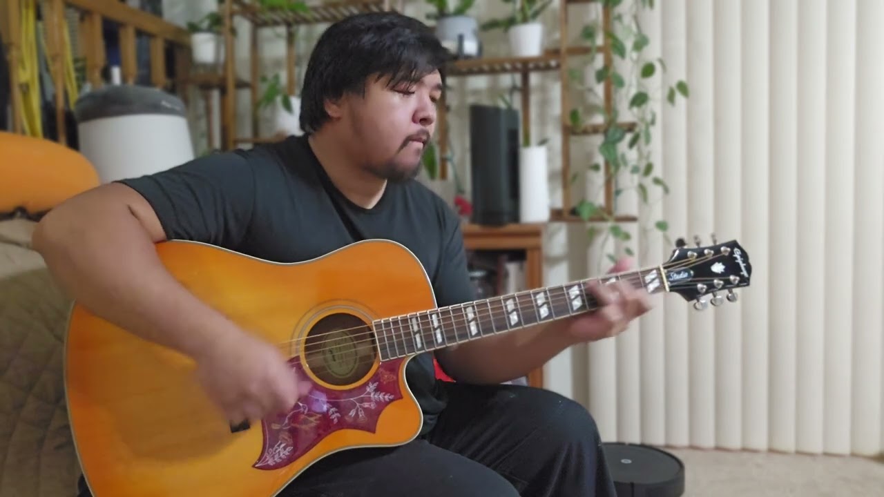 2025 Epiphone Hummingbird Studio EC  - Heritage Cherry Sunburst demo