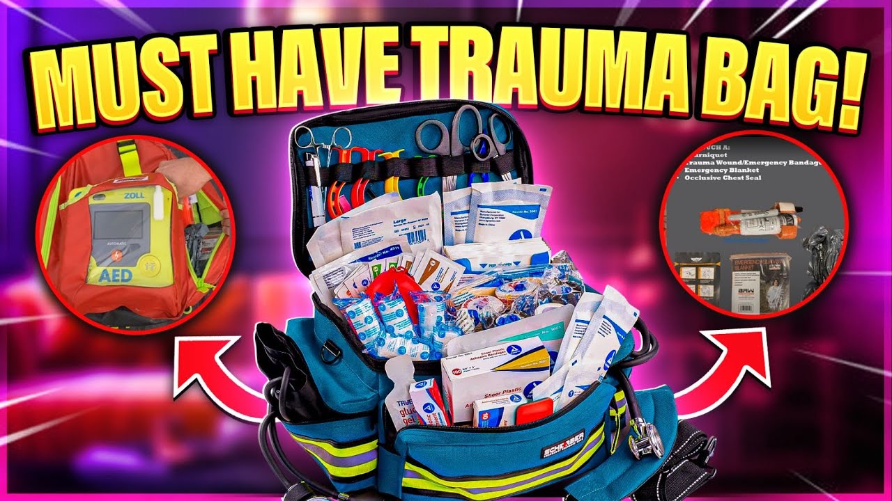 The Best First Aid Kit - Emergency Trauma Bag Contents