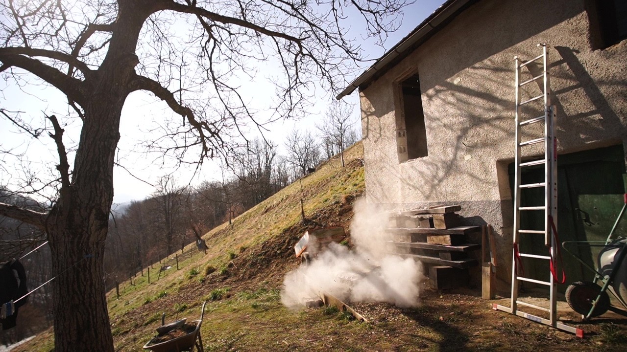 Man lives alone in a REMOTE mountain FOREST HOUSE far from civilization