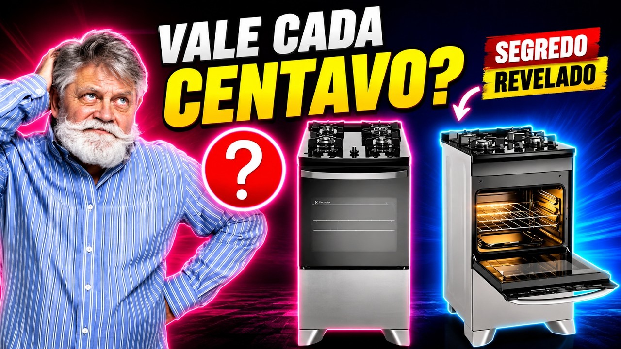 Fogão Electrolux FE4GG 4 bocas vale a pena ou é só bonito?