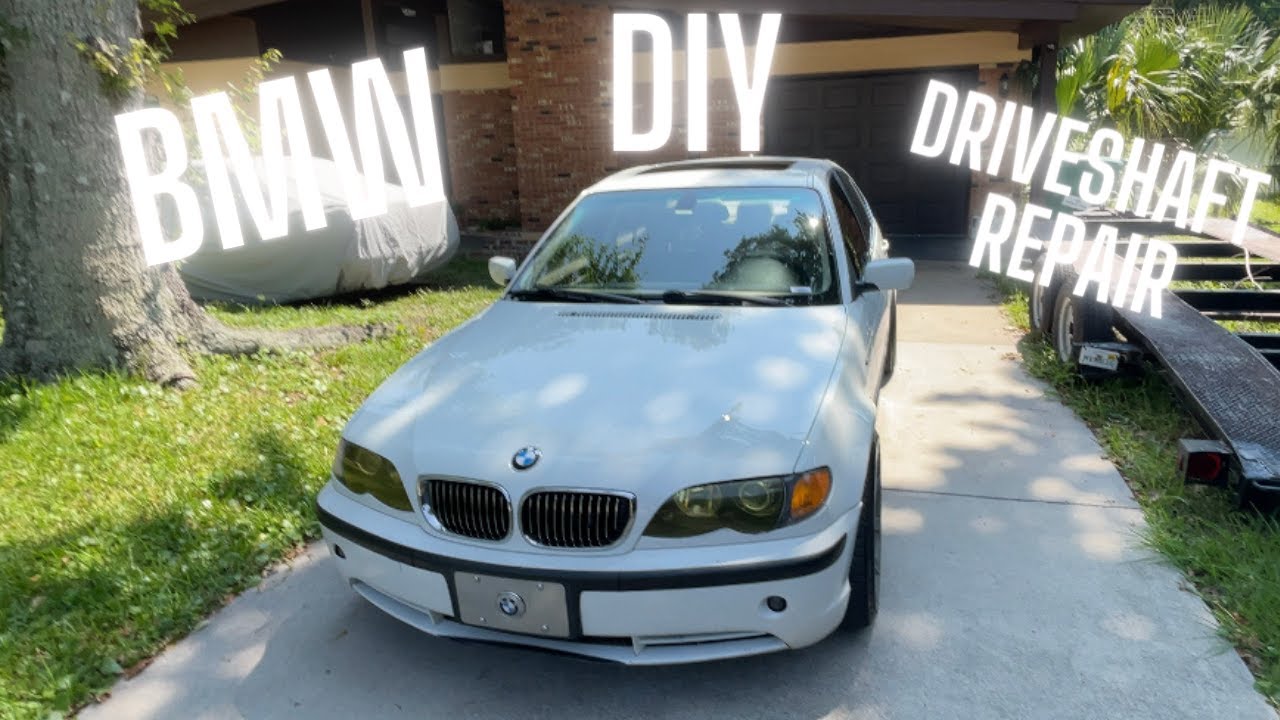 How to replace the guibo and center support bearing (CSB) on ANY BMW!!