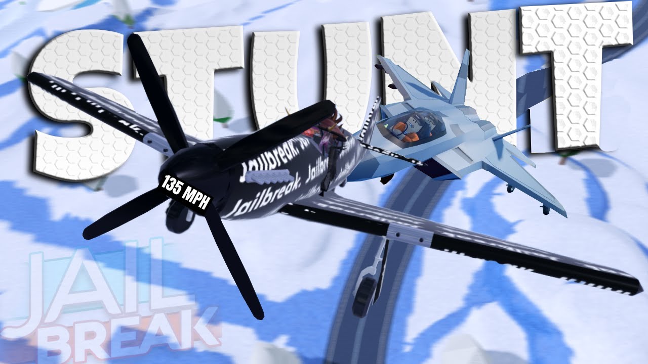 STUNT PLANE WAS WAY BETTER THAN I EXPECTED ROBLOX JAILBREAK