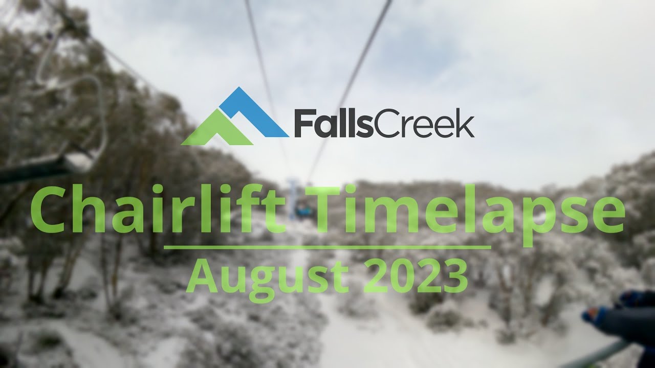 Falls Creek Chairlift Timelapse