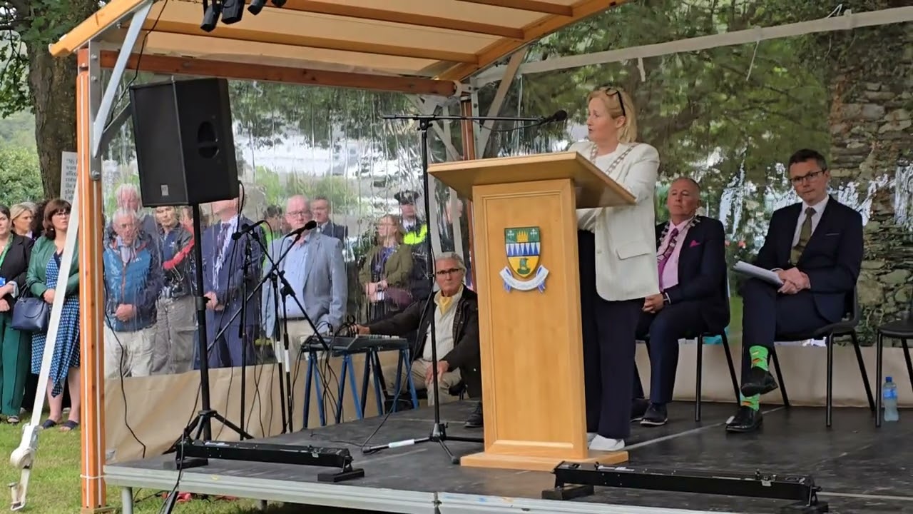 Speeches at the Old Abbey, Caherciveen. O'Connell 250. 6 August 2025.