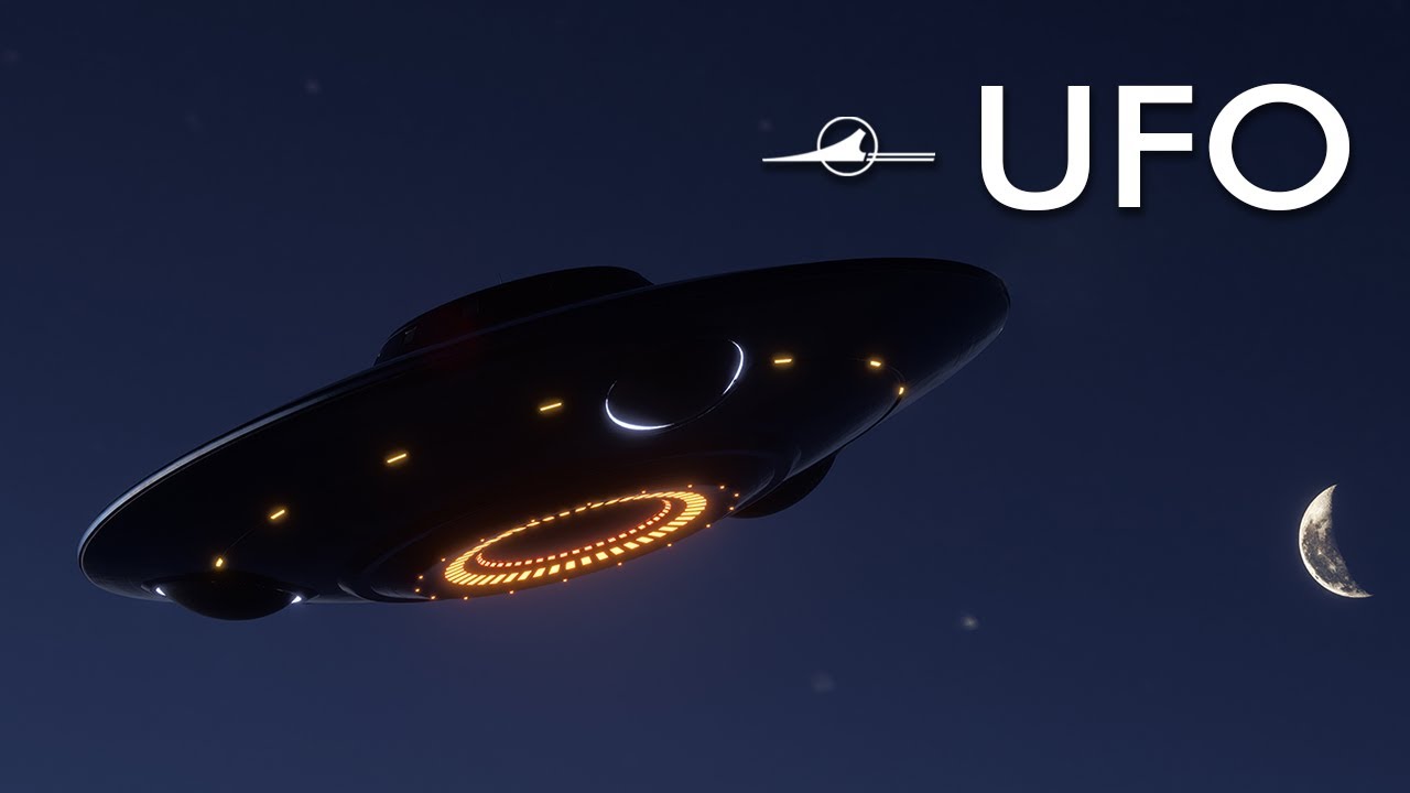 UFO Flying Saucer for Microsoft Flight Simulator