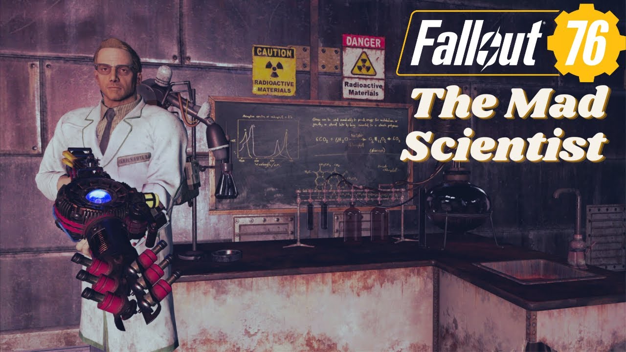 Easy Energy Rifle Build, Become A Mad Scientist! -Fallout 76