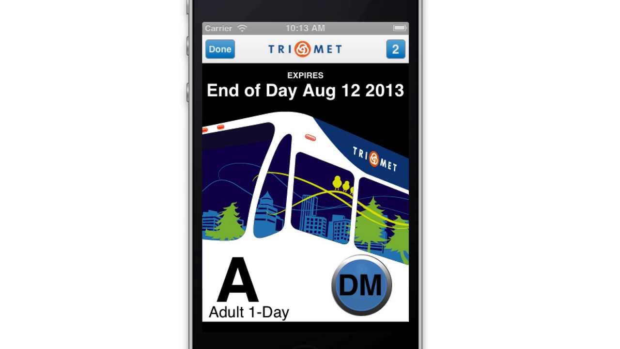 TriMet Ticket App - Overview