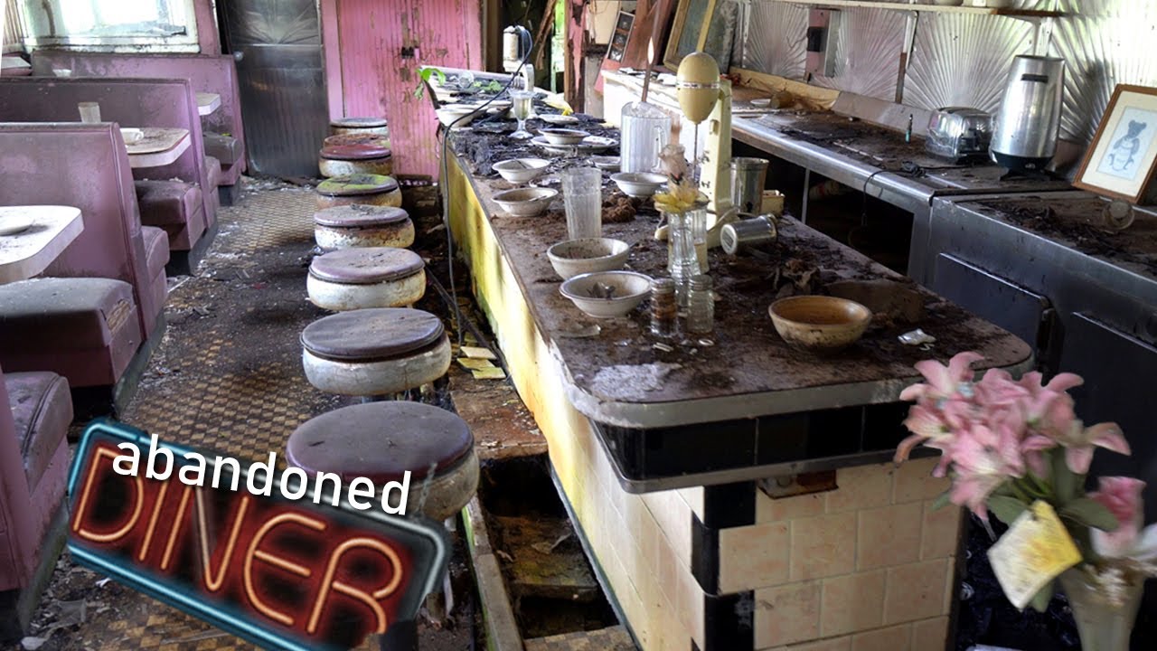 This Abandoned 1950's Diner is a Time Capsule