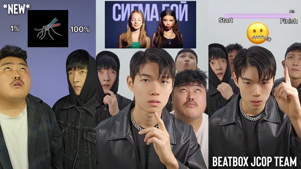 Best Of JCop Beatbox Team - Challenges , Trends and Fun (ASMR)