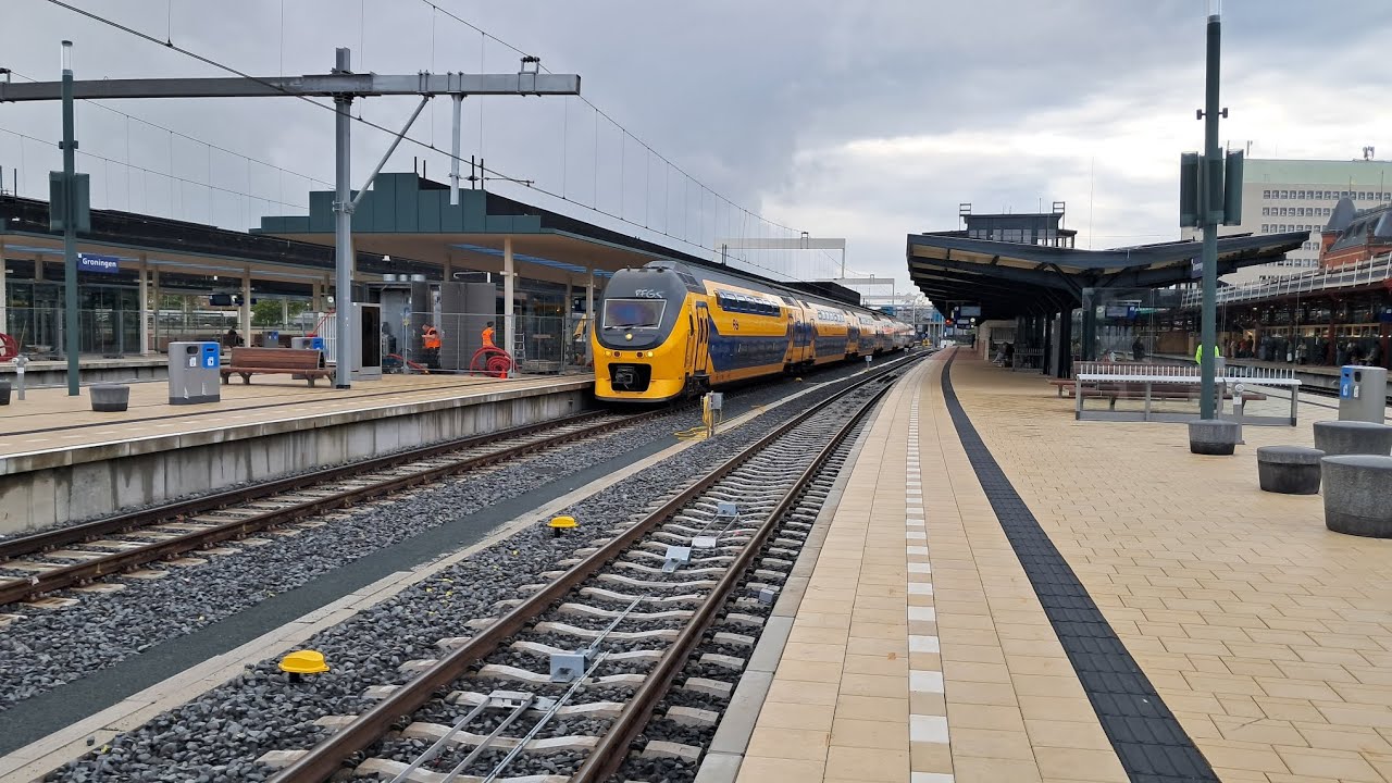 Treinen op station Groningen | 21 oktober 2025 | Samen met @TreinSpotter_Drenthe @OV_NEDERLAND 