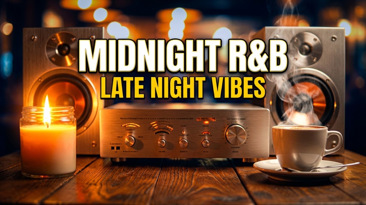 Late Night Focus R&B Night Drive 🌆 City Lights Beats for Study & Productivity 🚗🎧