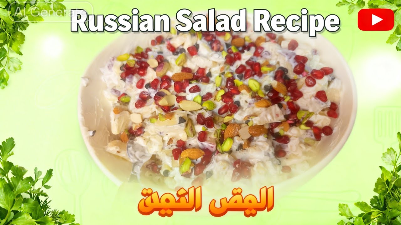 Russian Salad Recipe | Easy & Delicious Salad | Home Cooking Taste |