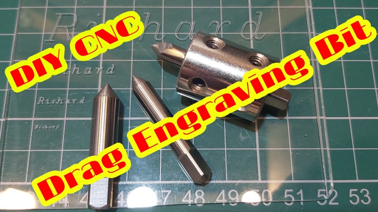Homemade Drag Engraving Bit - DIY CNC