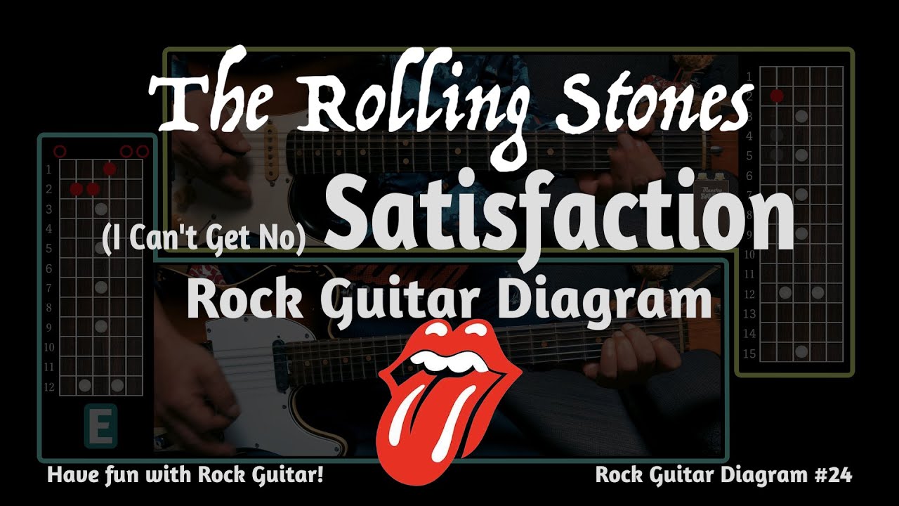 【Guitar Diagram】The Rolling Stones - (I Can't Get No) Satisfaction