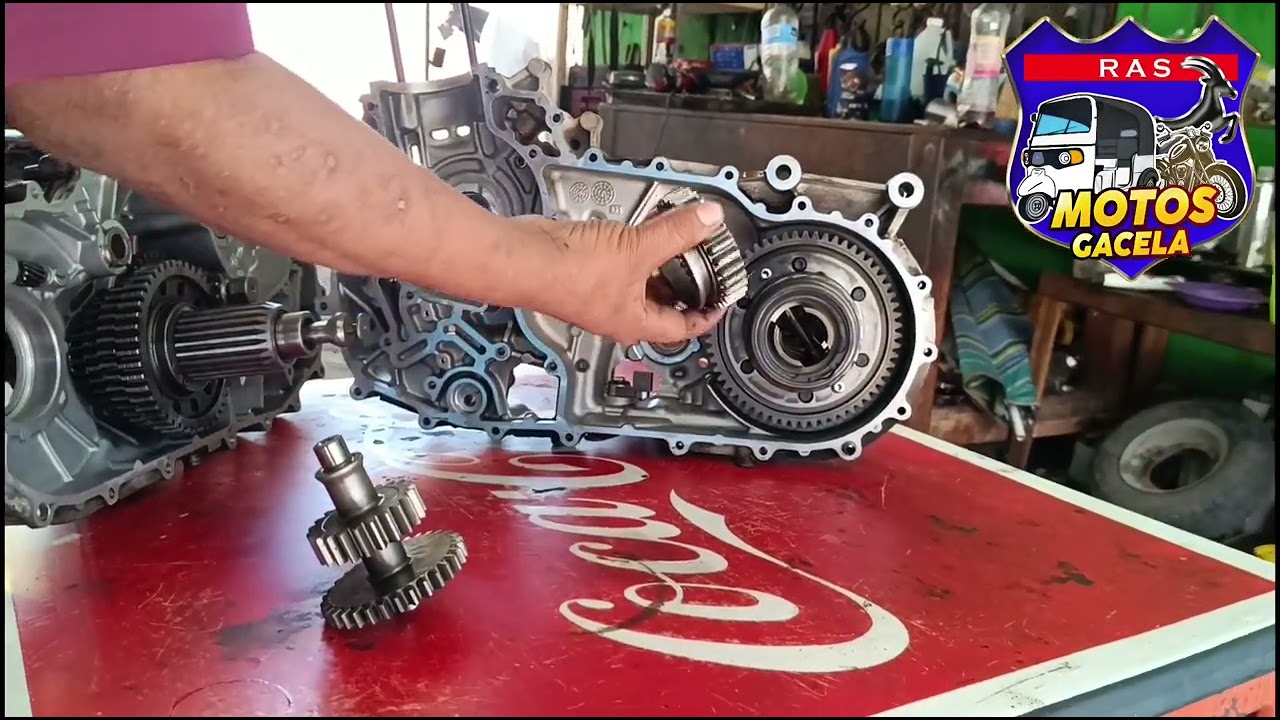 Puede funcionar un motor de Ape City sin su engrane de reversa?#motocarro #mototaxi #piaggio #tuktuk