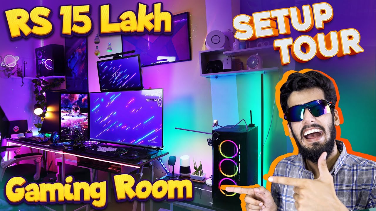 $8000 Gaming Room Tour \ Gaming Setup Tour In Pakistan By Daddu Charger