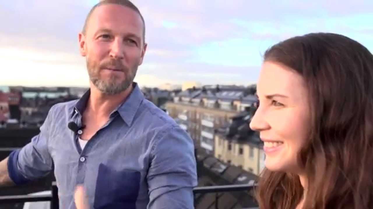 Linda Lustig, hemma hos Martin Björk