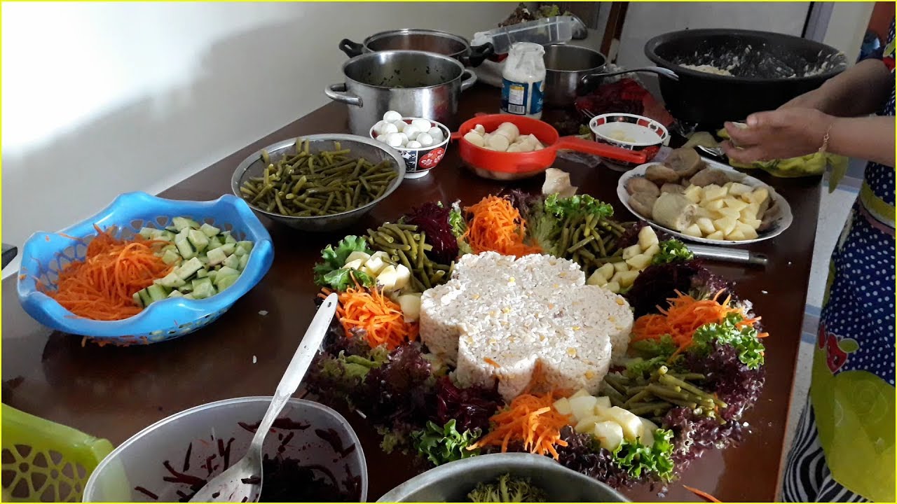 عراضة فخمة مغربية للضيوف كتحمر الوجه بكل التفاصيل😋👌 سلطة راقية متنوعة  الجزءالاول