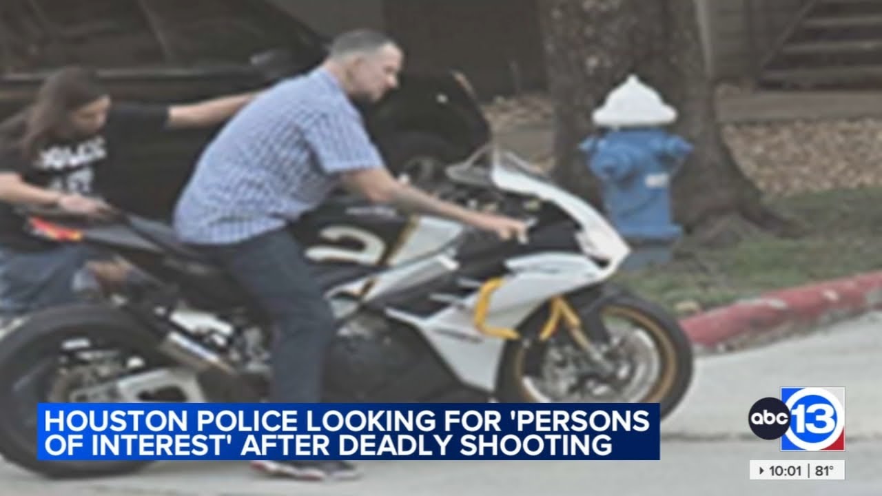 Images of persons of interest released after man found shot to death in SW Houston apartment: Police