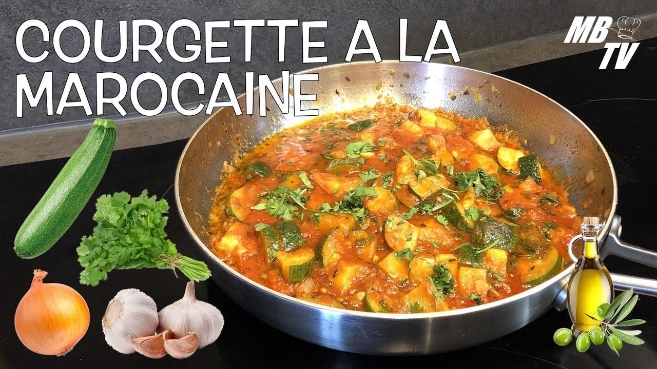 Courgettes à la Marocaine 🥒🌶