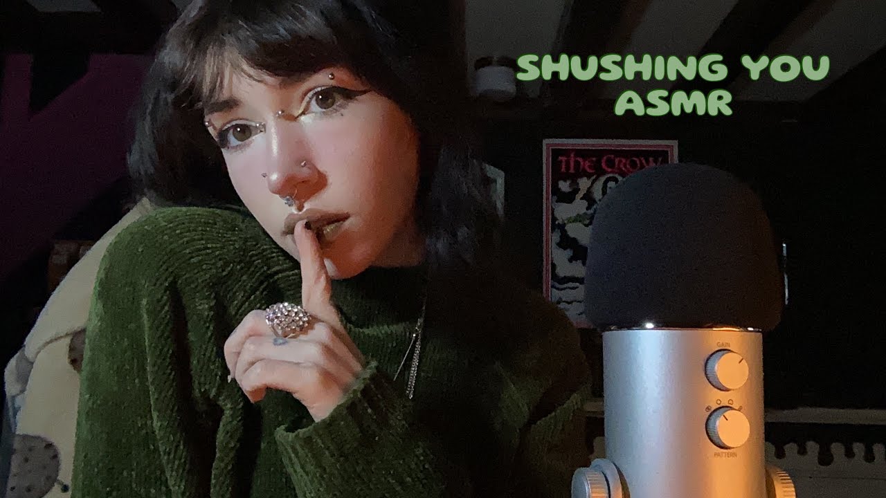 Shushing You So I Can Ramble ASMR | Tapping, Scratching, Whispering