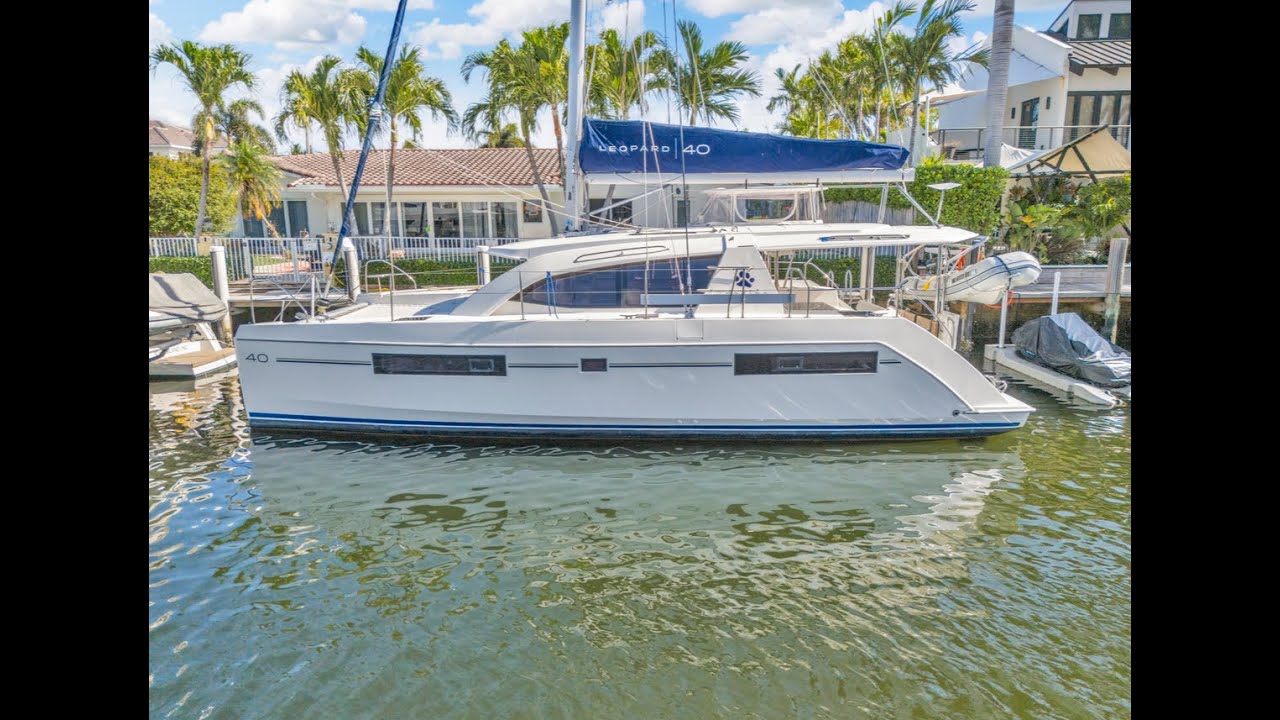 FOR SALE: 2017 Leopard 40 Owner’s Version | Catamaran for Sale in Ft. Lauderdale