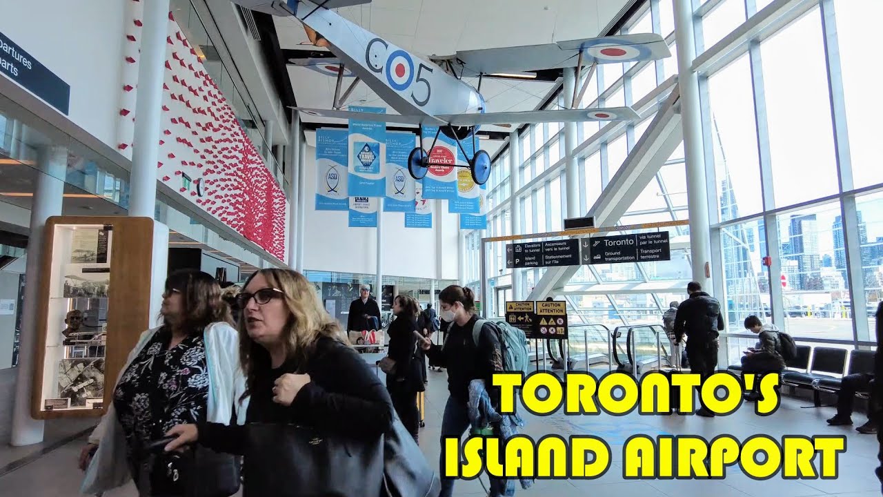 Exploring Billy Bishop Airport: Toronto's Most Underground Tunnel Experience with @ADawn  ✈️🇨🇦