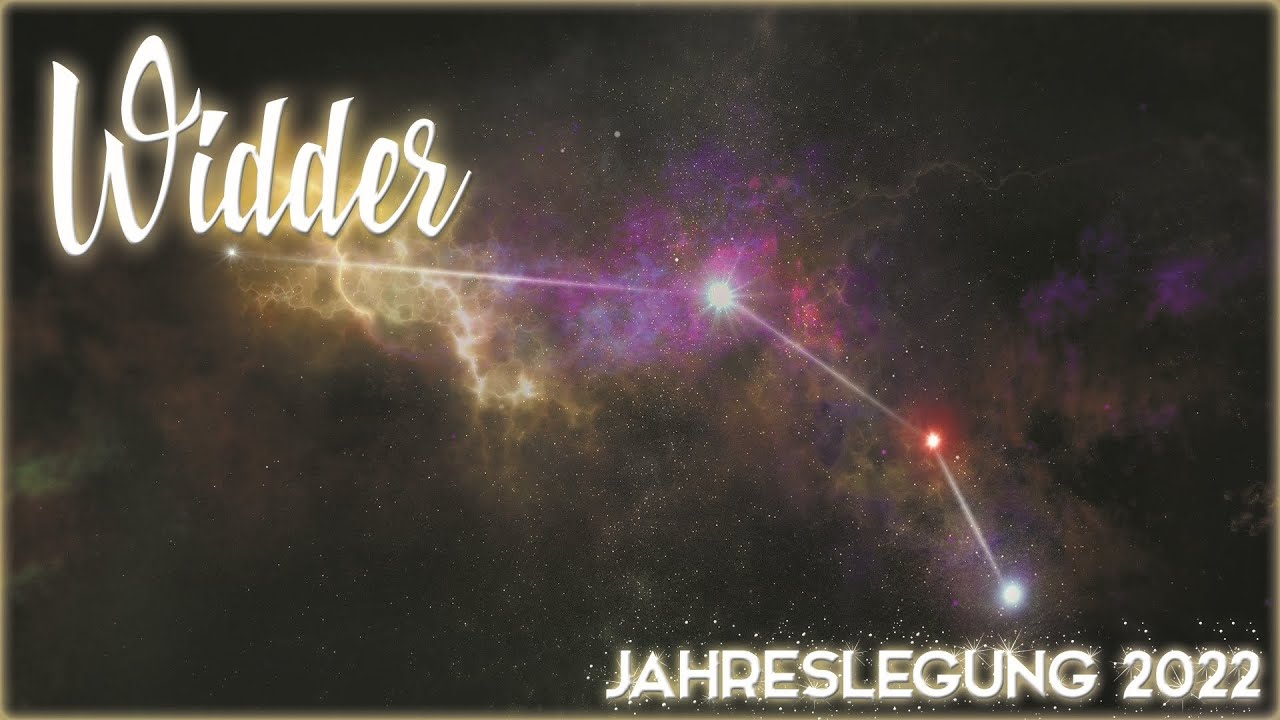 ♈ Widder - Jahreslegung 2022 ♈