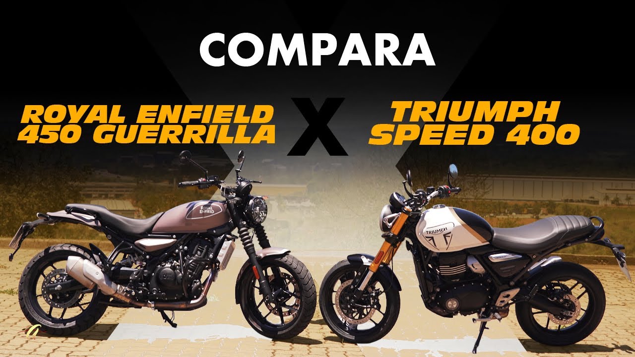 GUERRILLA 450 x SPEED 400: Qual melhor moto de R$ 30 mil para andar na cidade e estrada?