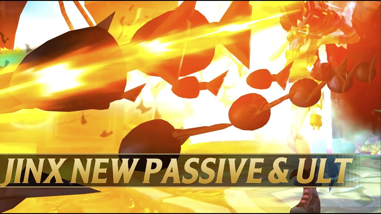 JINX NEW PASSIVE & ULTIMATE BUFFS - League of Legends