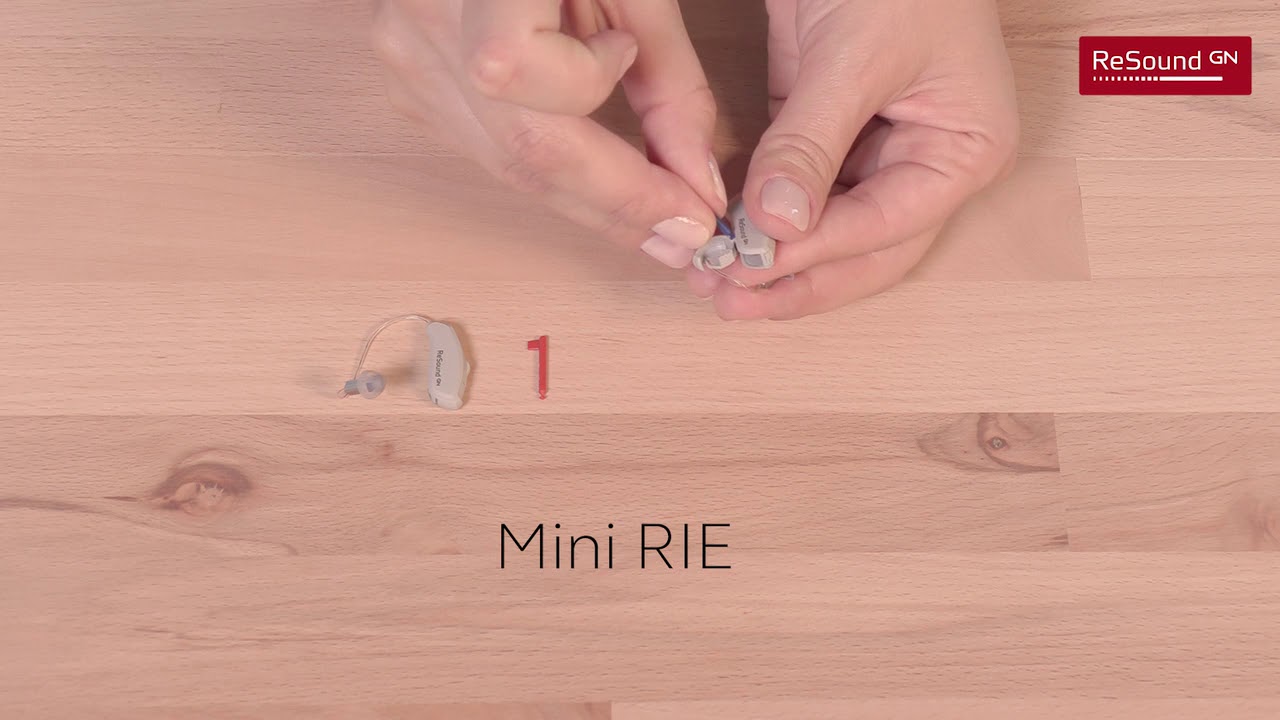 How to insert side indicators in your Receiver-in-Ear hearing aids
