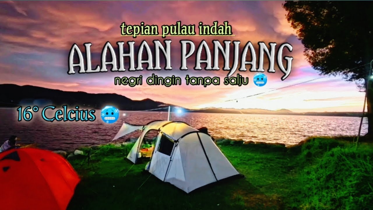 CAMPING GROUND ALAHAN PANJANG, SUHU 16° CELCIUS 🥶. | Camping ground| landwolf eclipta| negeri dingin