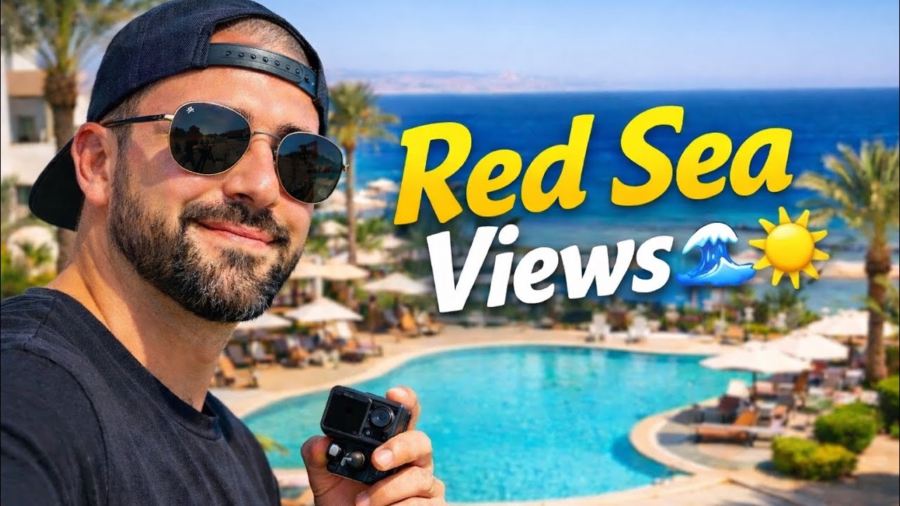 From Dark Room to Red Sea Views! Egypt Vlog 🌊☀️ 