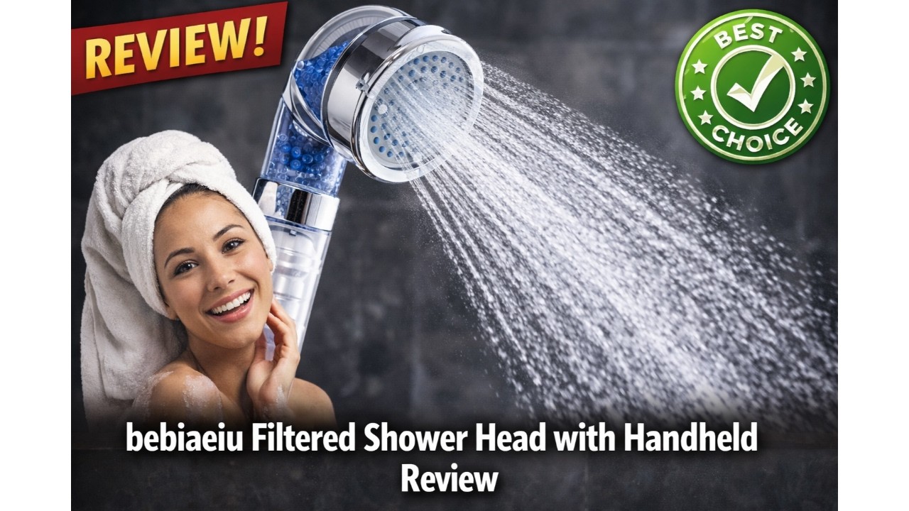 🚿 bebiaeiu Filtered Shower Head with Handheld Review 💦