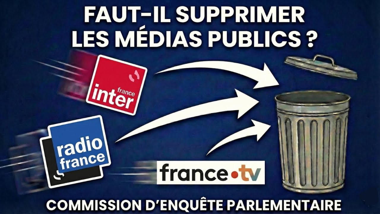Faut-il supprimer l’audiovisuel public ? Ce que j’ai dit à la commission d'enquête parlementaire  